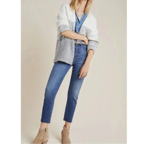 Anthropologie Vera Colorblock Cardigan - Picture 3 of 12